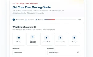 moving quote Austin TX